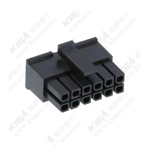 Molex  矩形连接器-外壳  43025-1200  300个起订